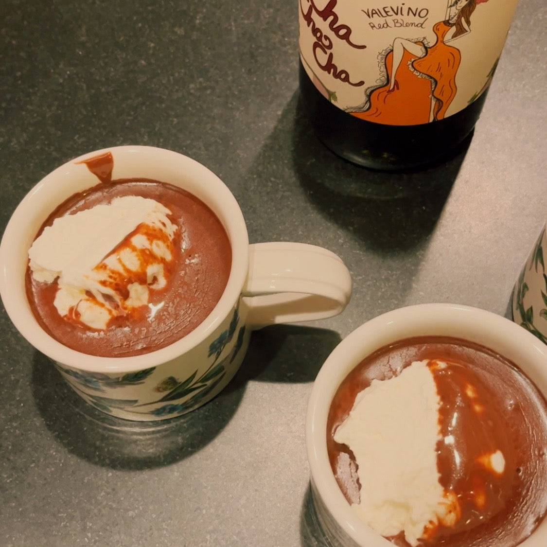 European Red Wine Hot Chocolate