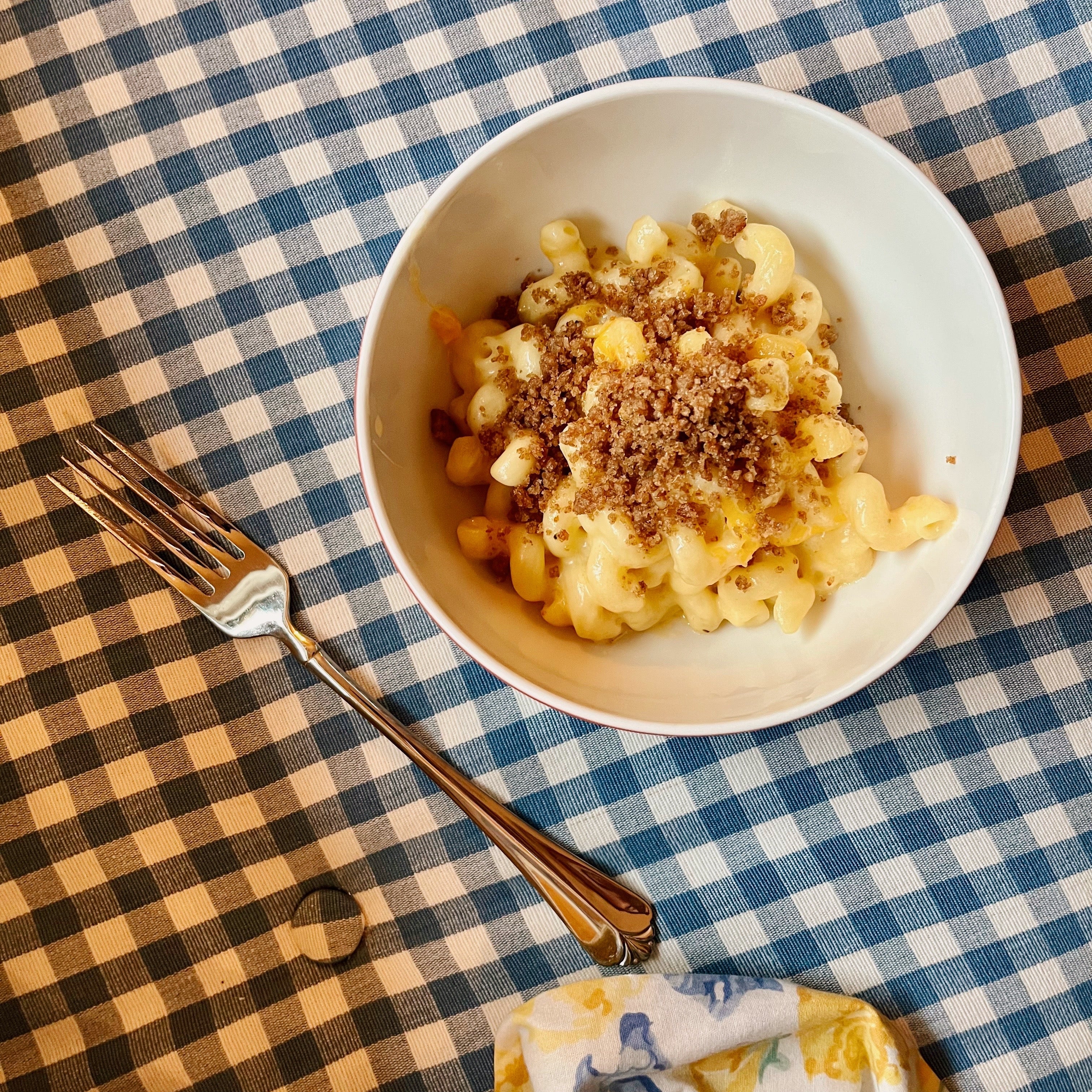 White Wine Baked Mac and Cheese