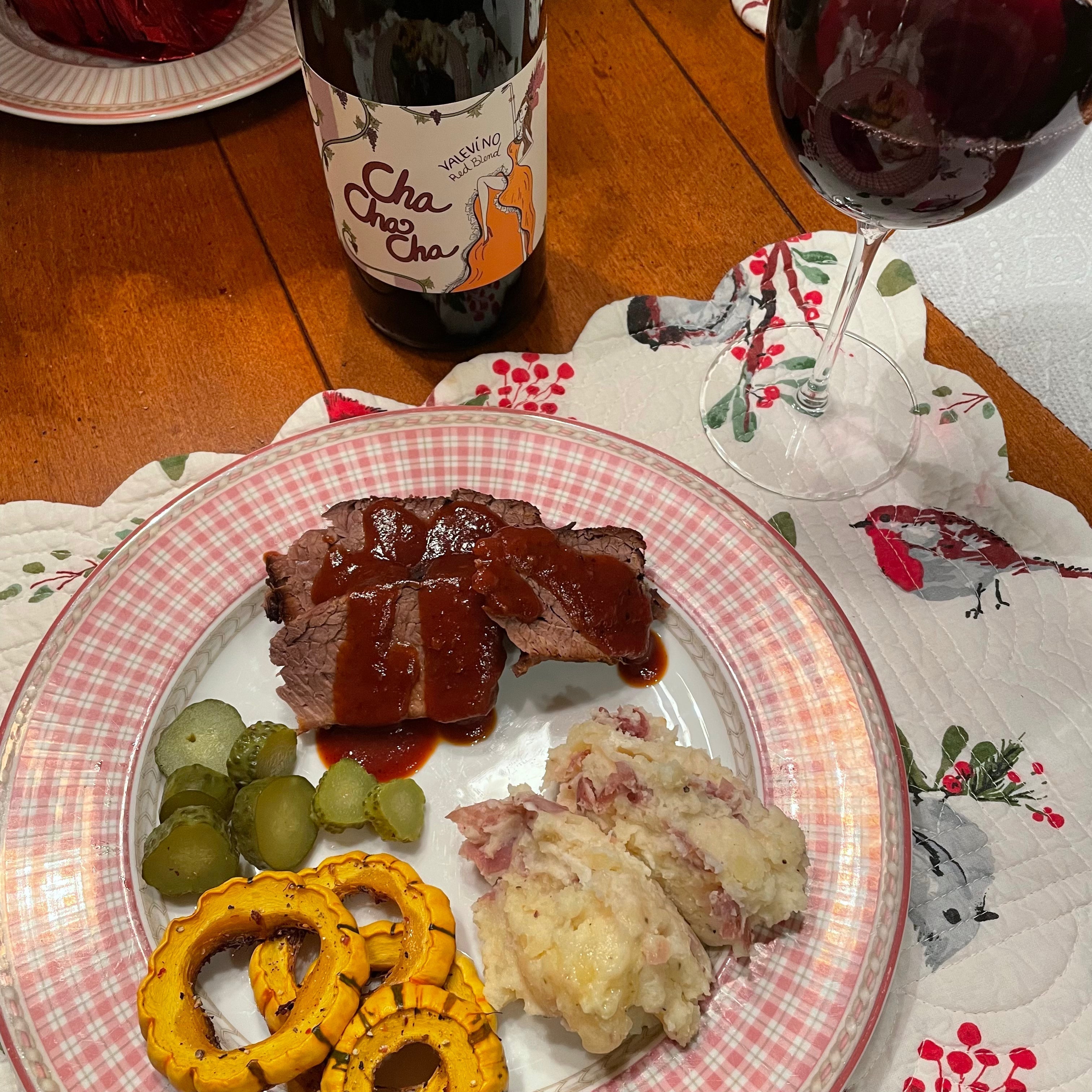 Offline Red Wine BBQ Brisket: Easy Crockpot Recipe for Leftover Wine