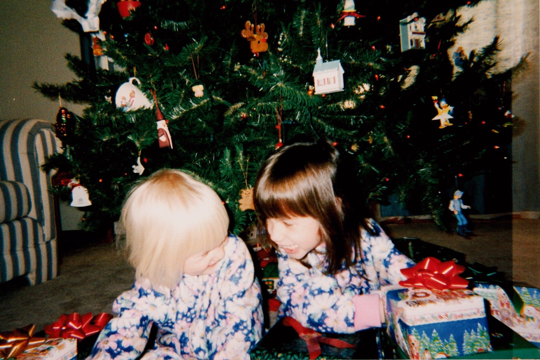 Offline Founder Sisters Sarah and Emily Kids Christmas