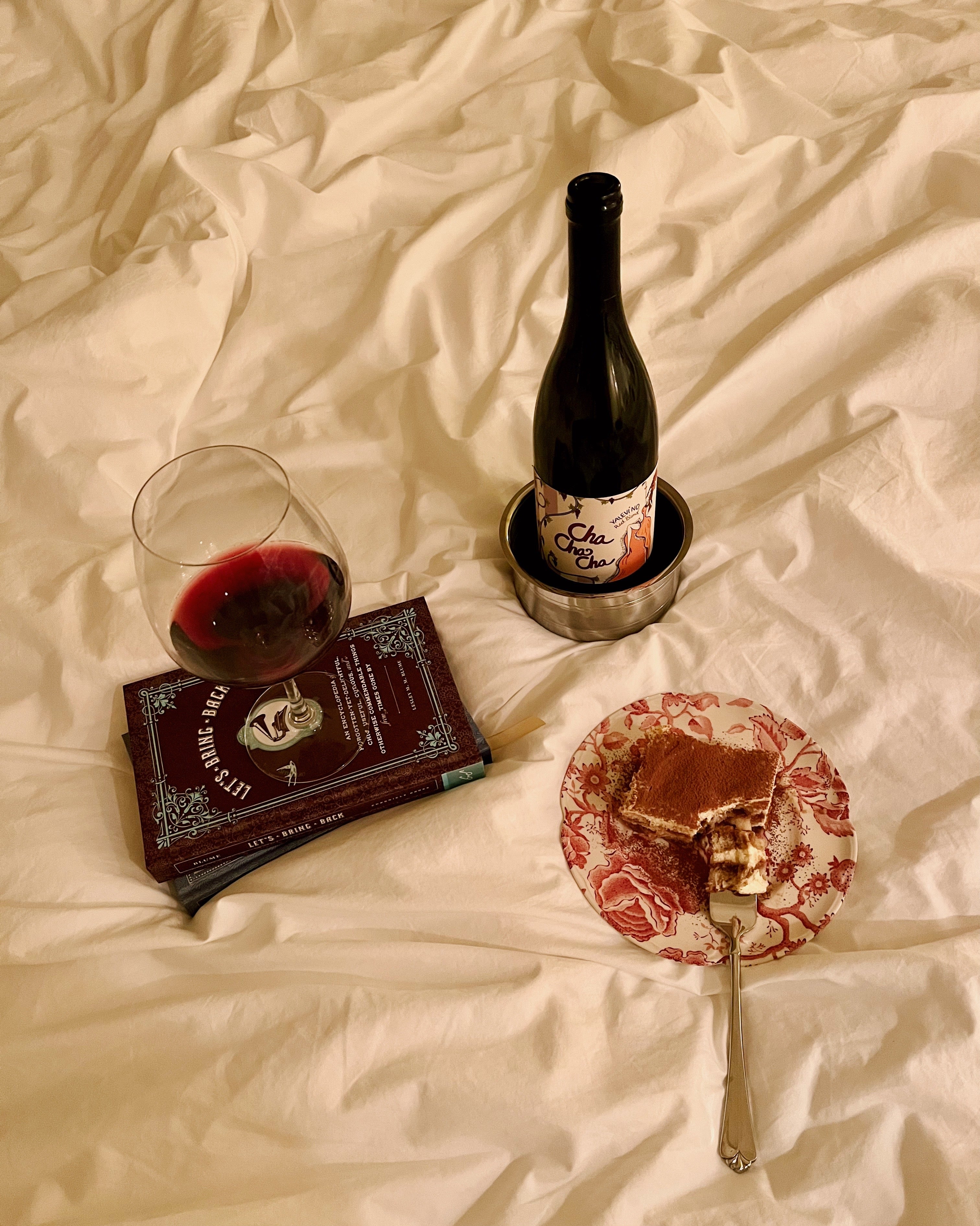 Offline Wine Cha Cha Cha Red Blend from Slovenia and Tiramisu